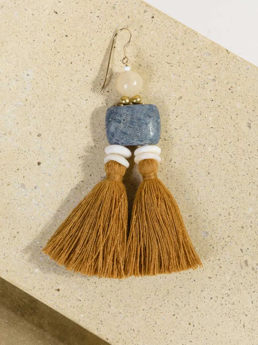 kala earring - camel