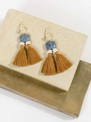 kala earring - camel
