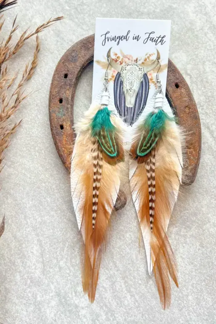 Kalispell Feather Earrings