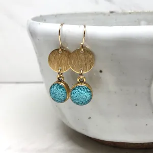 Kaylee Earrings- Turquoise
