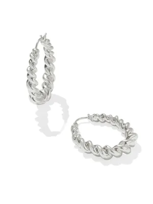 Kendra Scott - Haisley Silver Hoop Earring