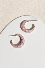 Kyra Shell Hoops