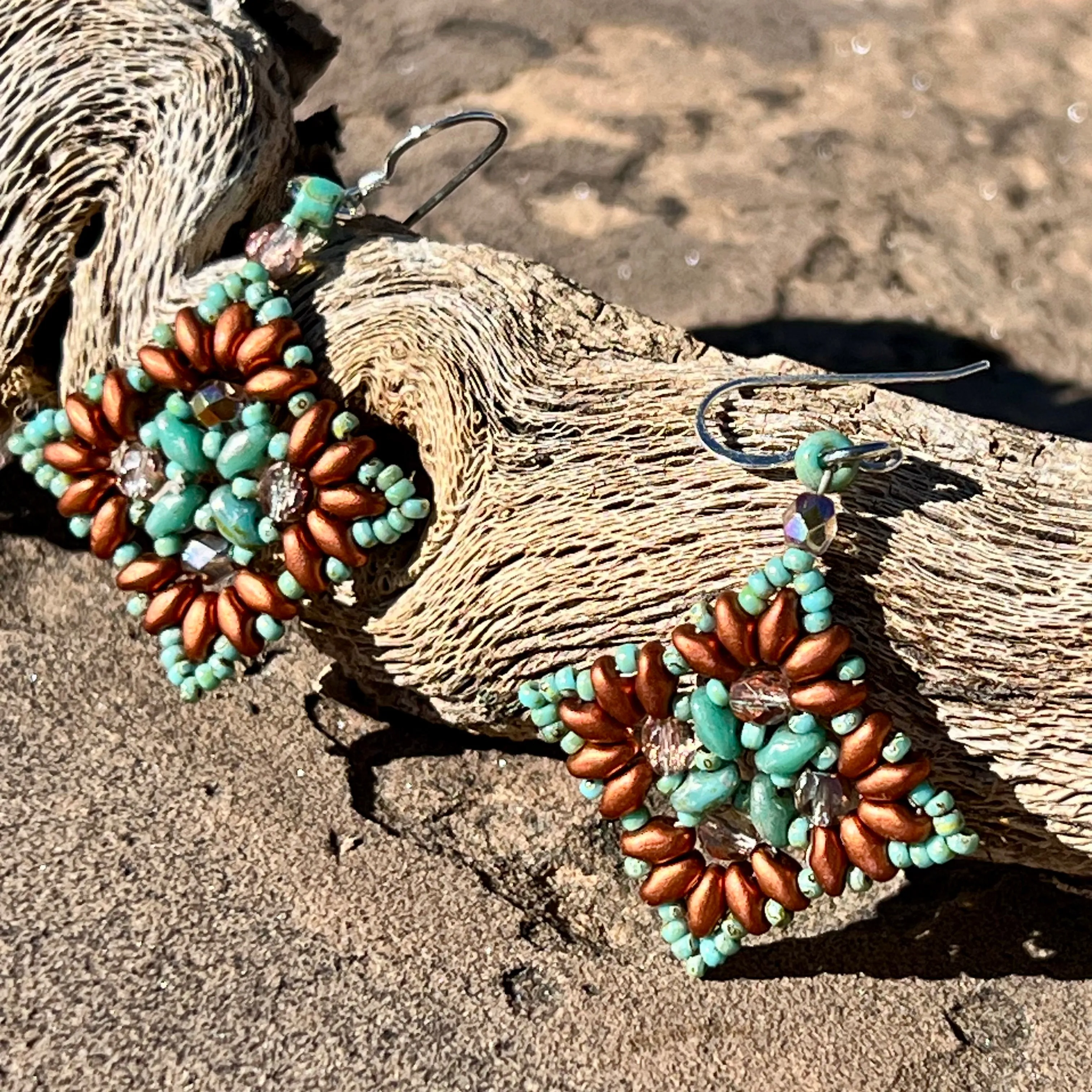 Large Mandala Earrings