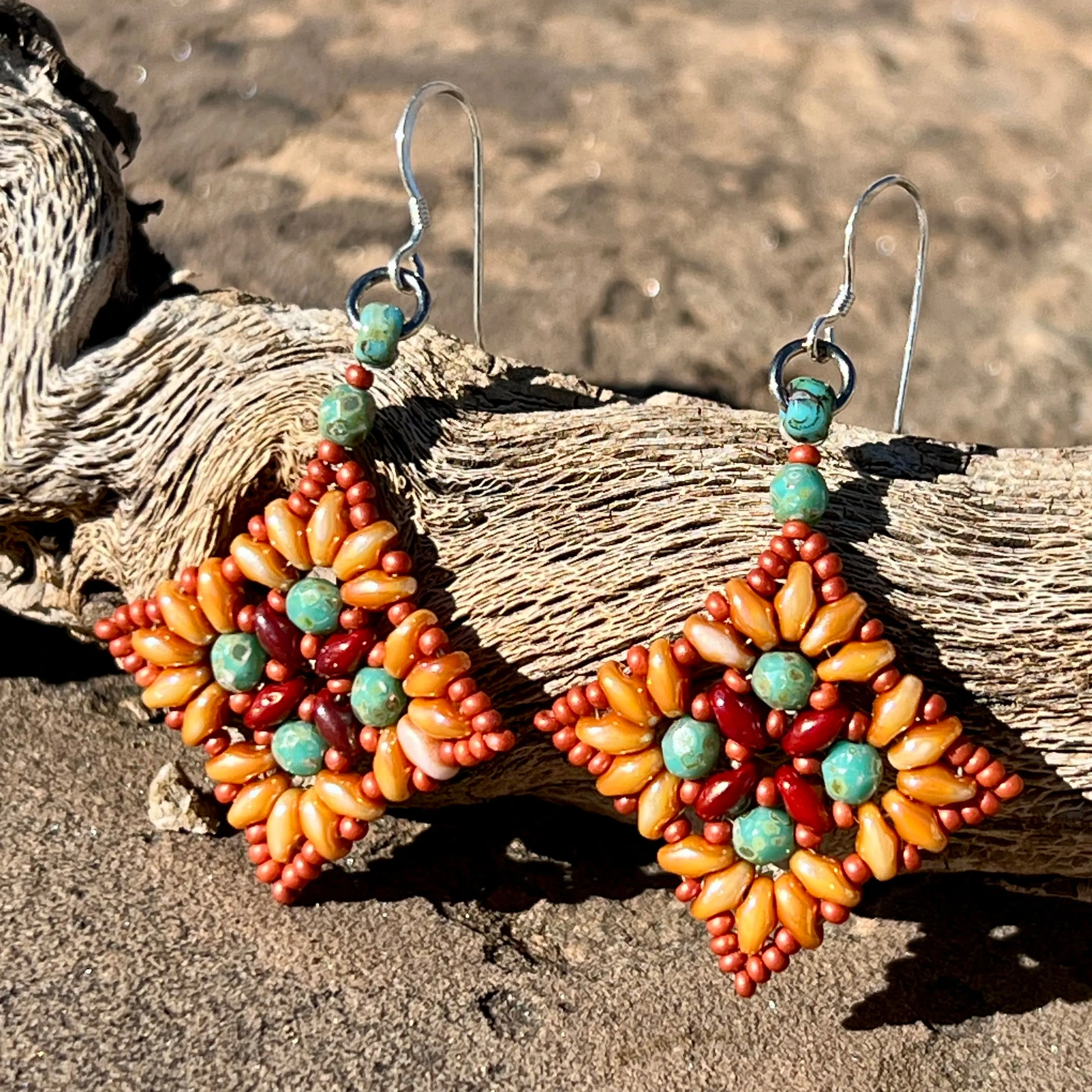 Large Mandala Earrings