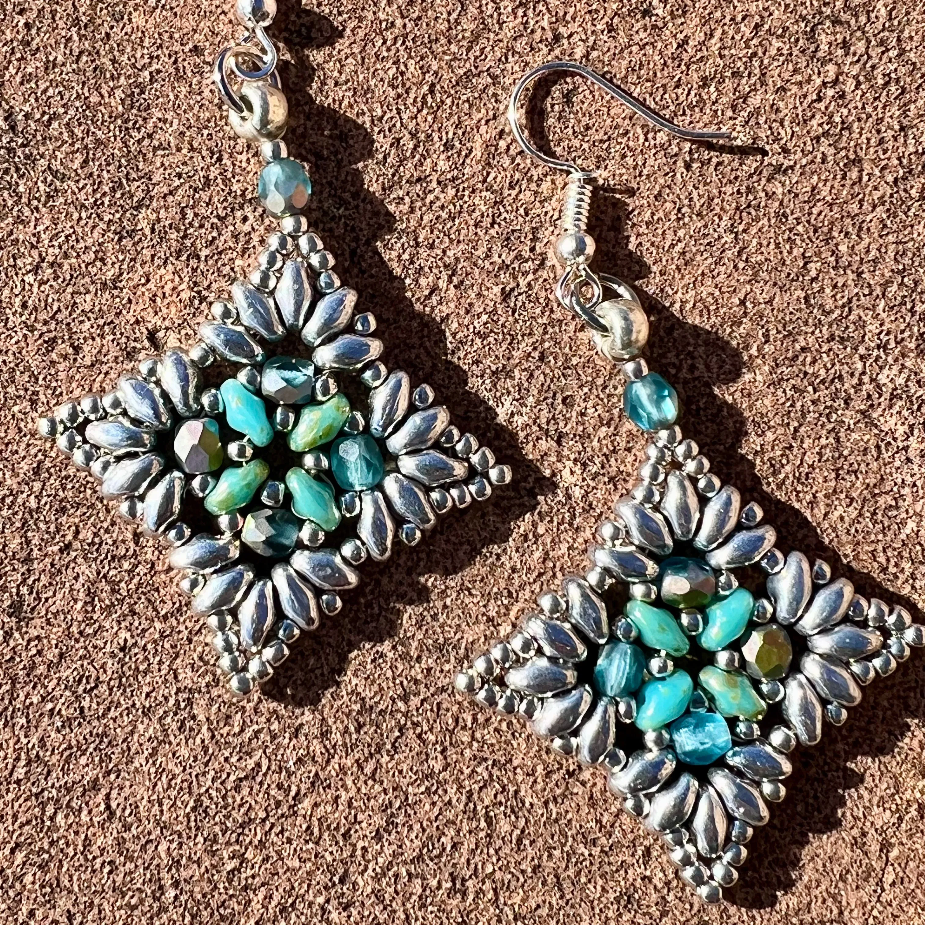 Large Mandala Earrings