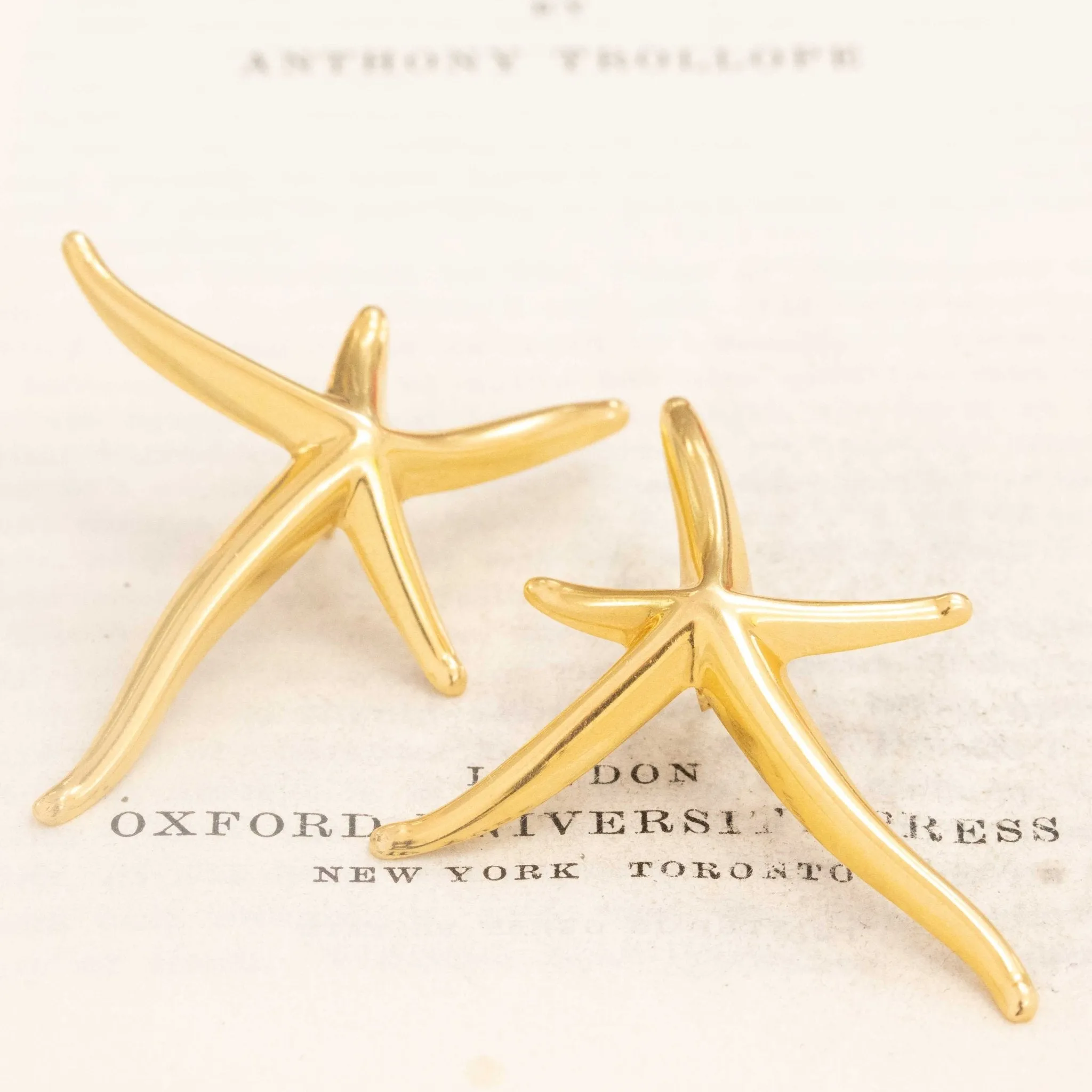 Large Starfish Earrings by Elsa Peretti for Tiffany & Co.