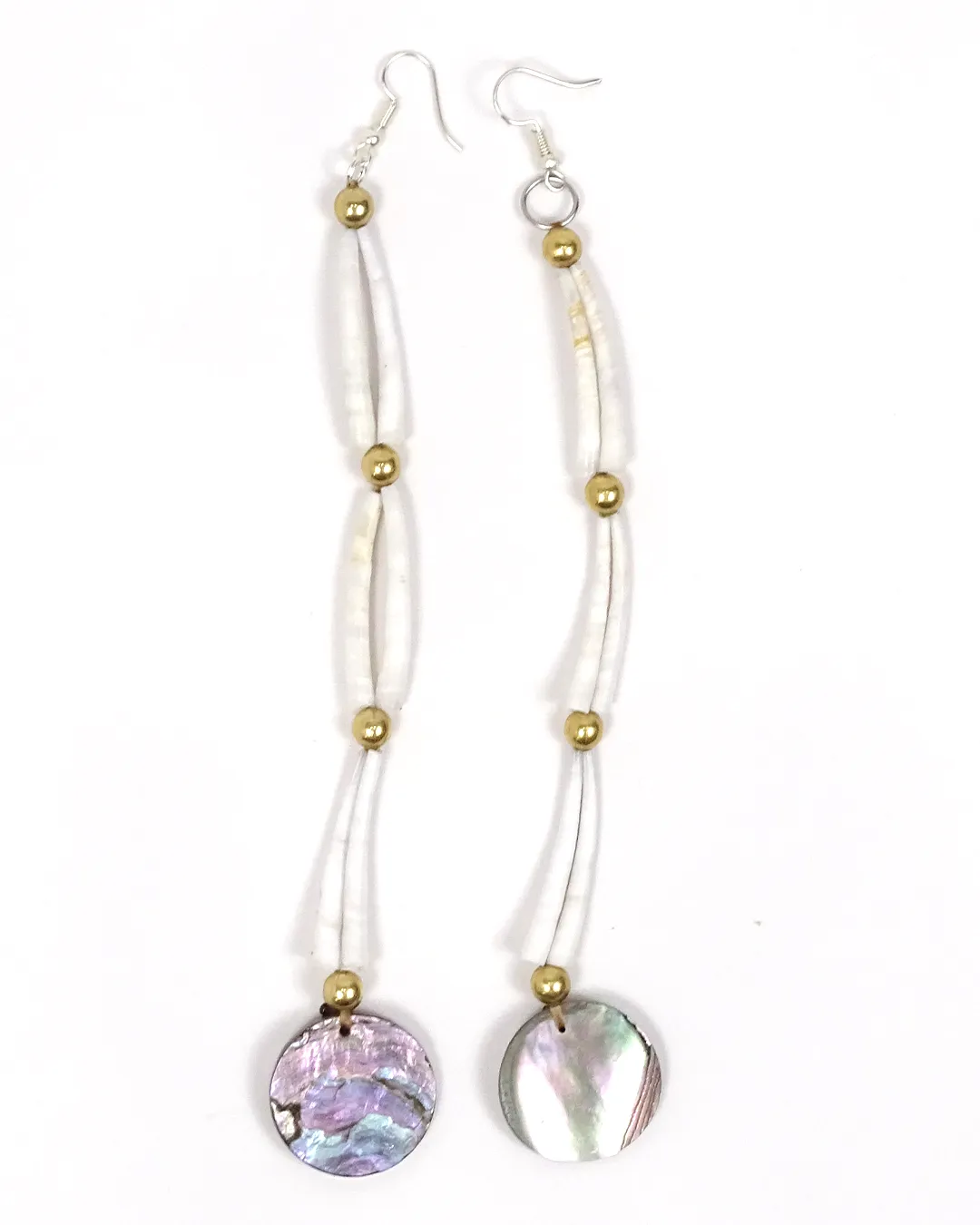 LB Dentalium Earrings