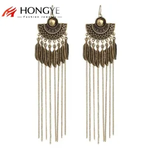 Long Tassel Earrings