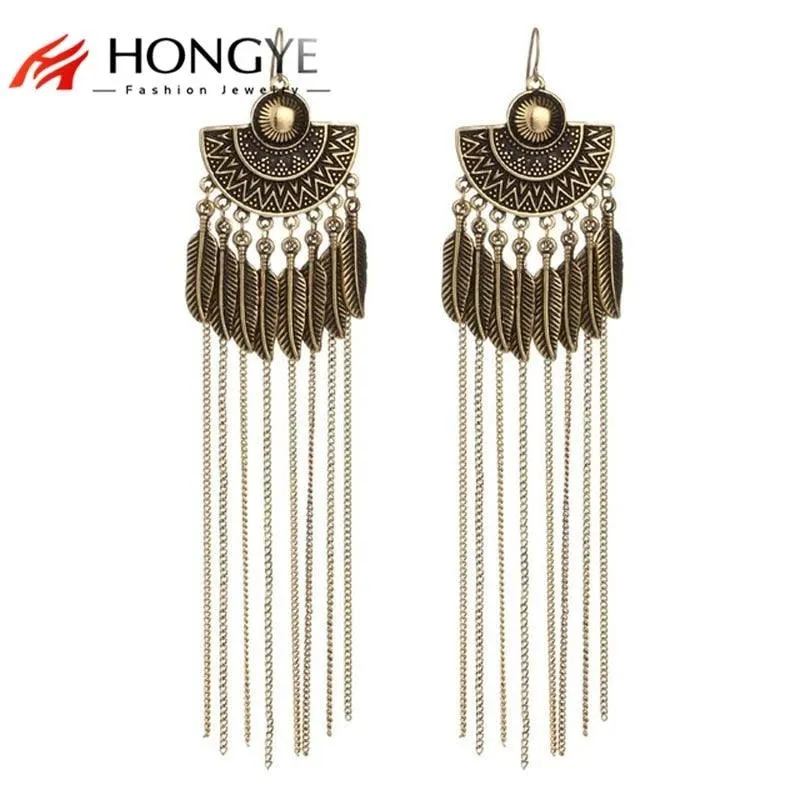 Long Tassel Earrings