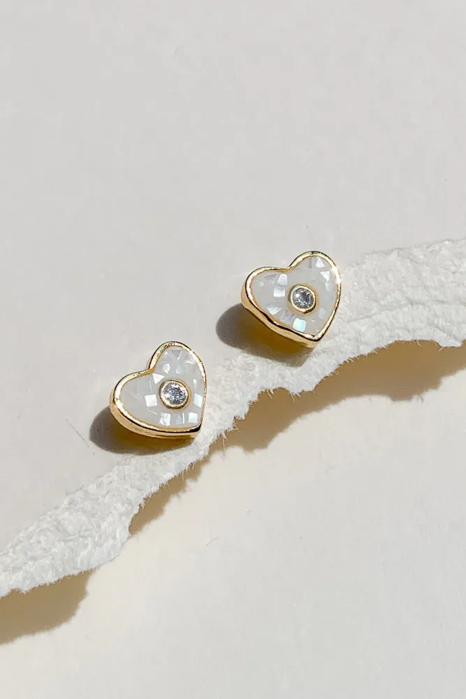 Lovelle Shell Ear Studs