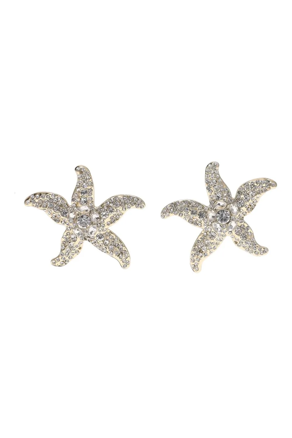 Lux Bettina Crystal Starfish Earrings