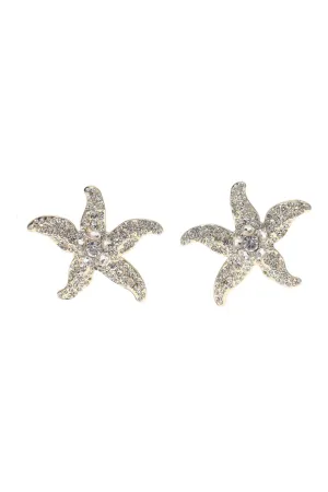 Lux Bettina Crystal Starfish Earrings