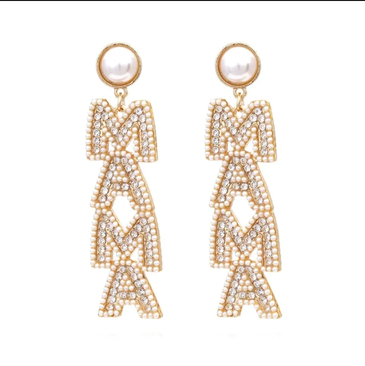 MAMA Dangle Earrings