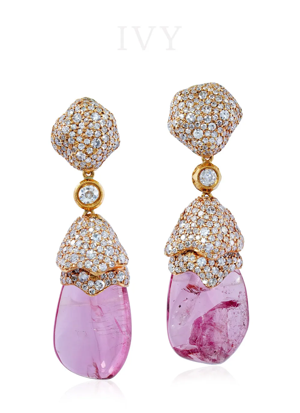 Marco Polo Spinel Crystal Earrings