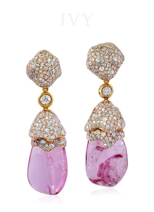 Marco Polo Spinel Crystal Earrings