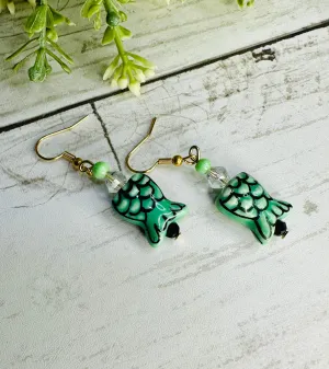 Mermaid Fun beaded Earrings