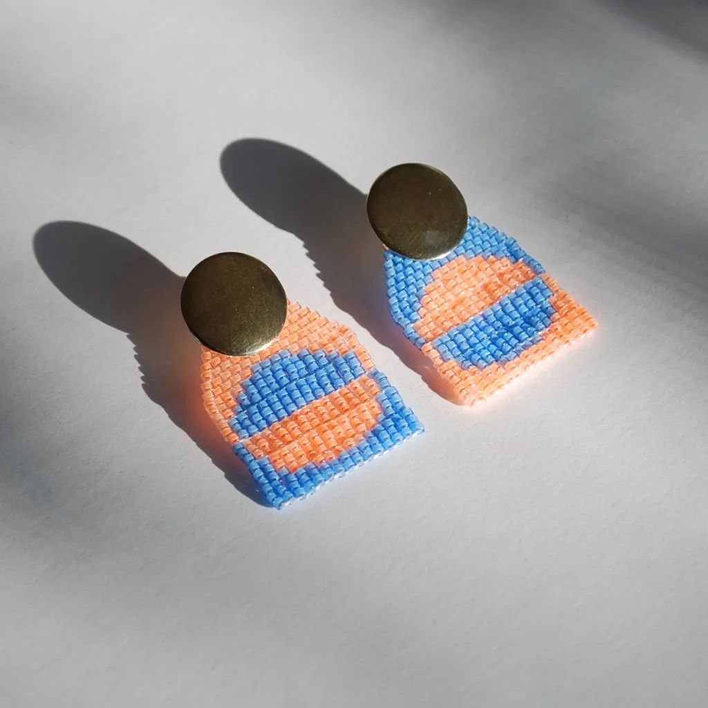 Mini Balance Beaded Earrings (4 colorways)