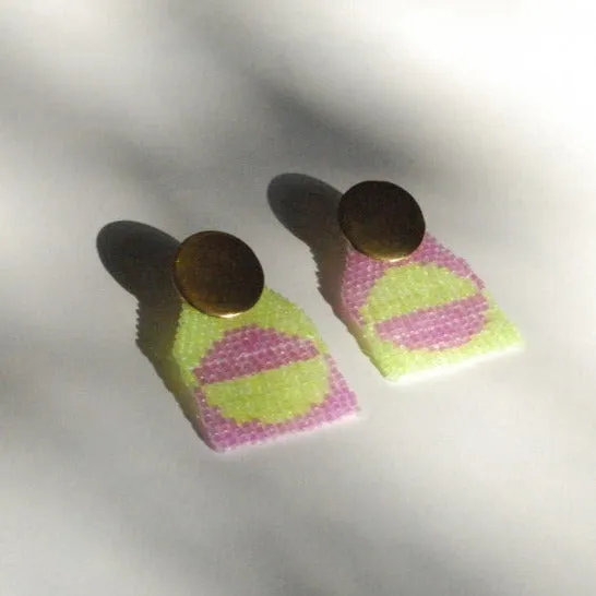Mini Balance Beaded Earrings (4 colorways)