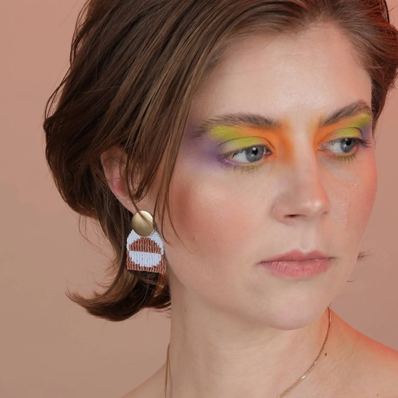 Mini Balance Beaded Earrings (4 colorways)