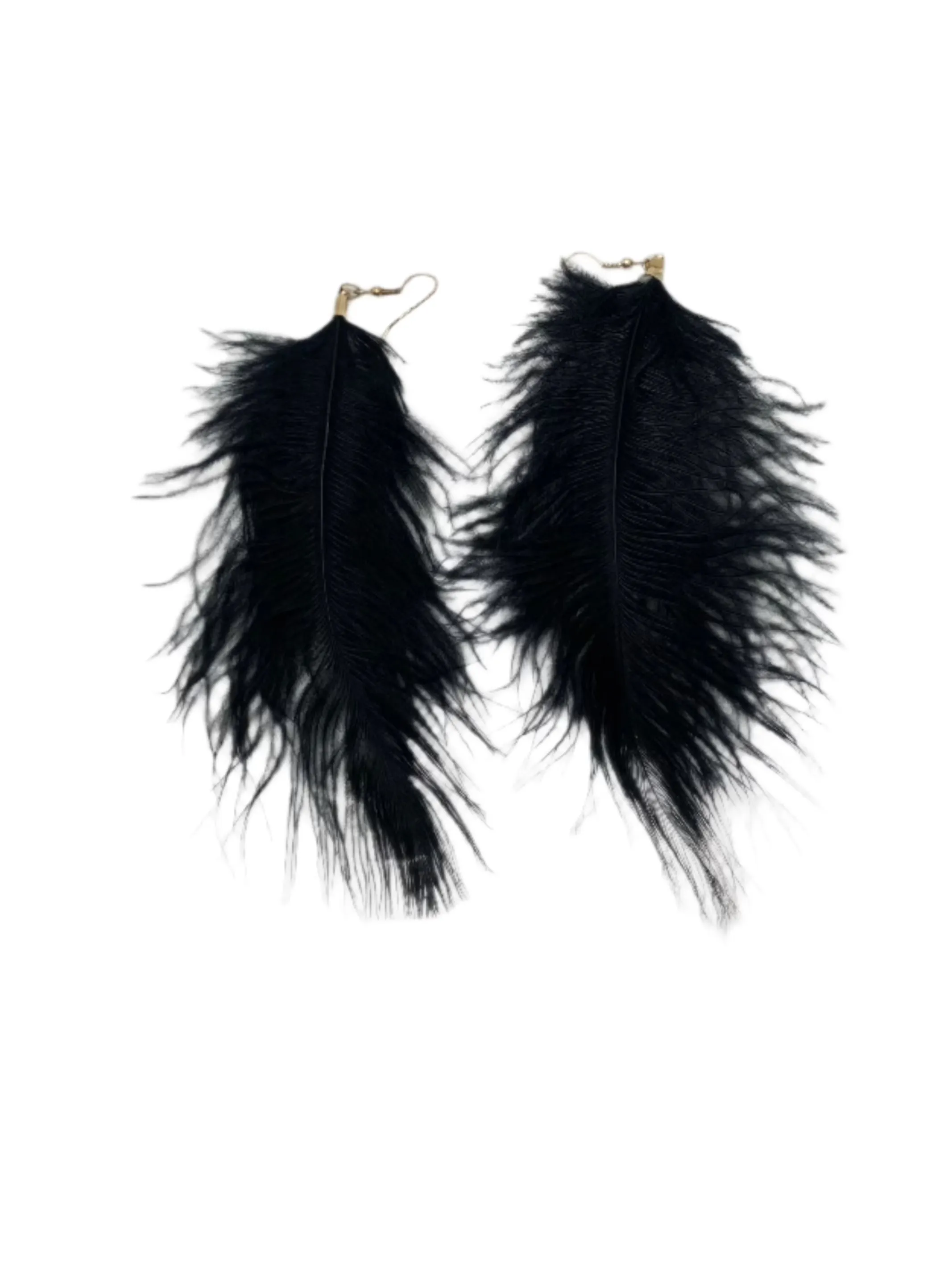 Misty Blue Kyla - Feather Choker Necklace and Earring Set