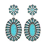 Montana Attitude Jewelry Boldly Blue Turquoise Earrings