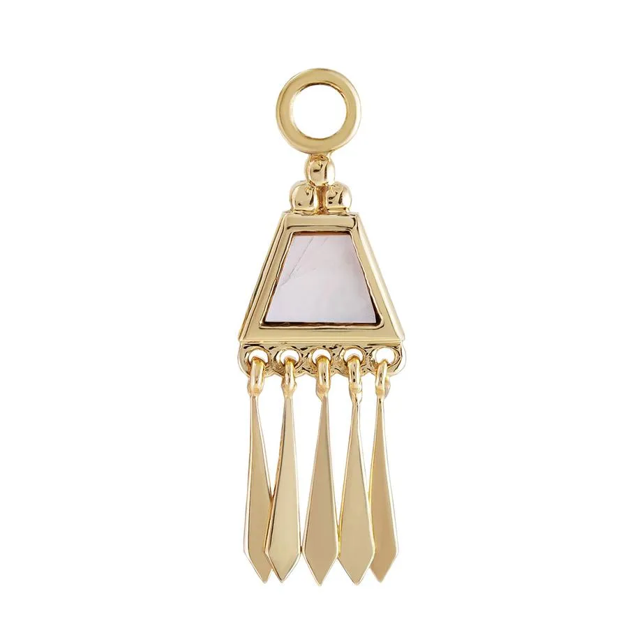 Mother of Pearl Tassel Plaque .5