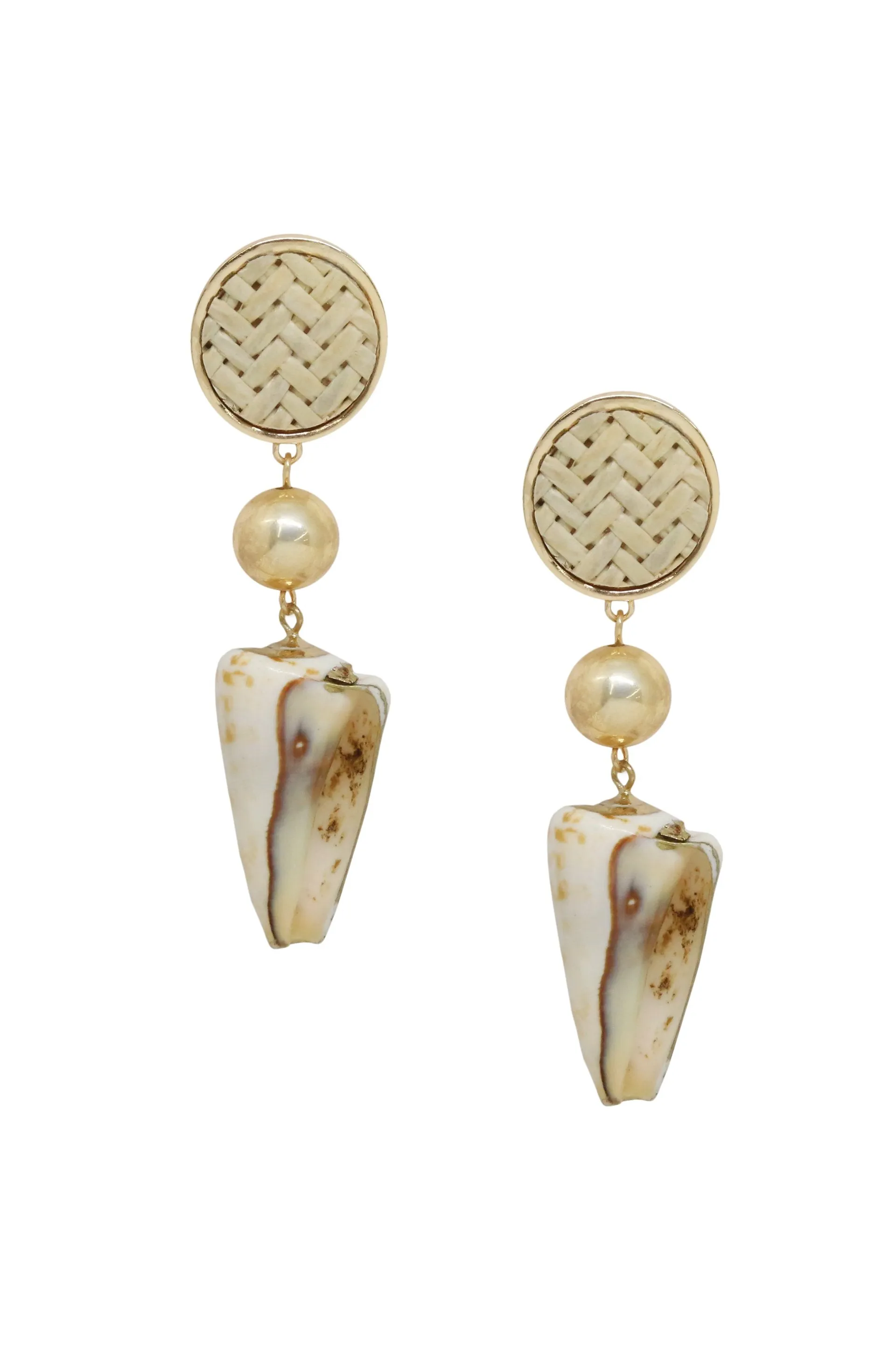 Nautical Shell & Dangle Earrings