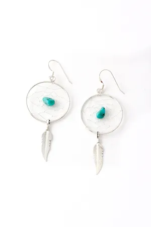 Navajo Dream Catcher Earrings