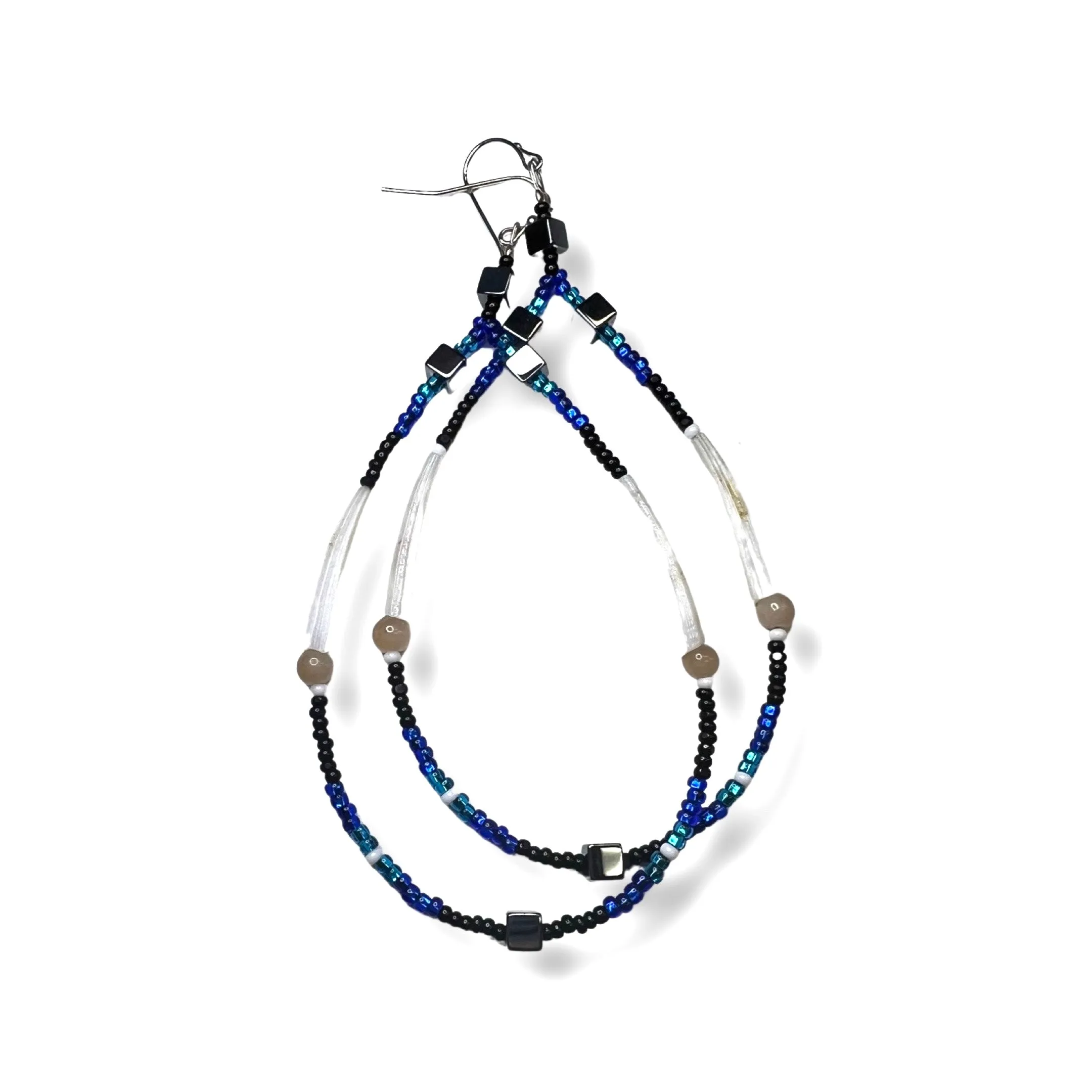 NB Beaded Earrings