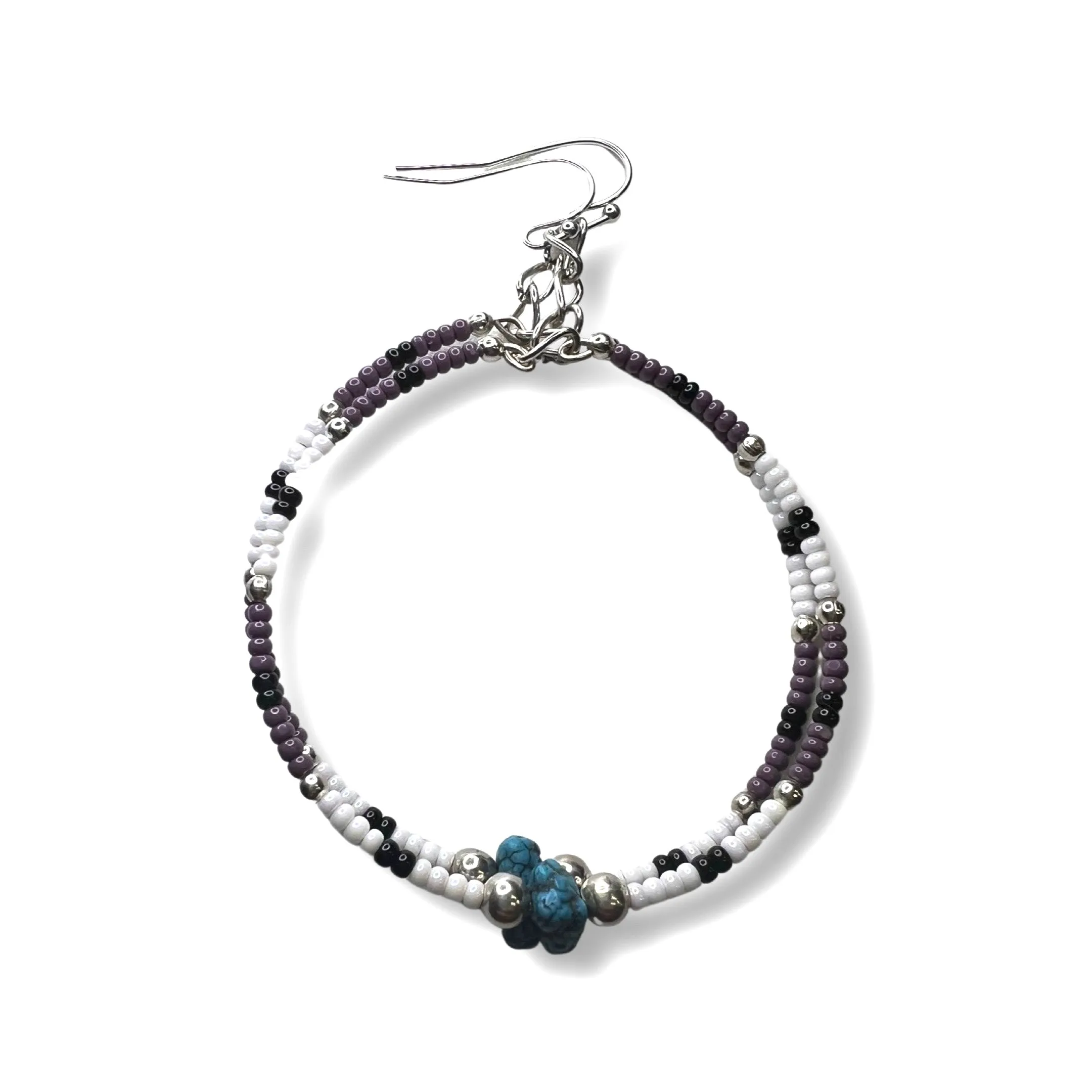 NB Beaded Earrings