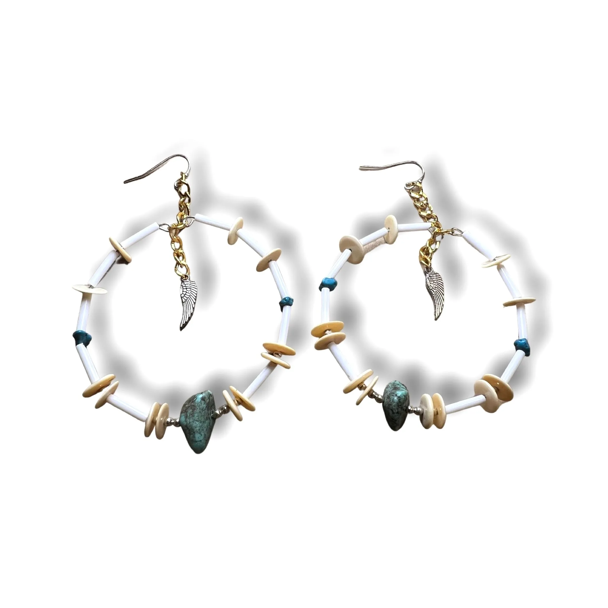 NB Beaded Earrings