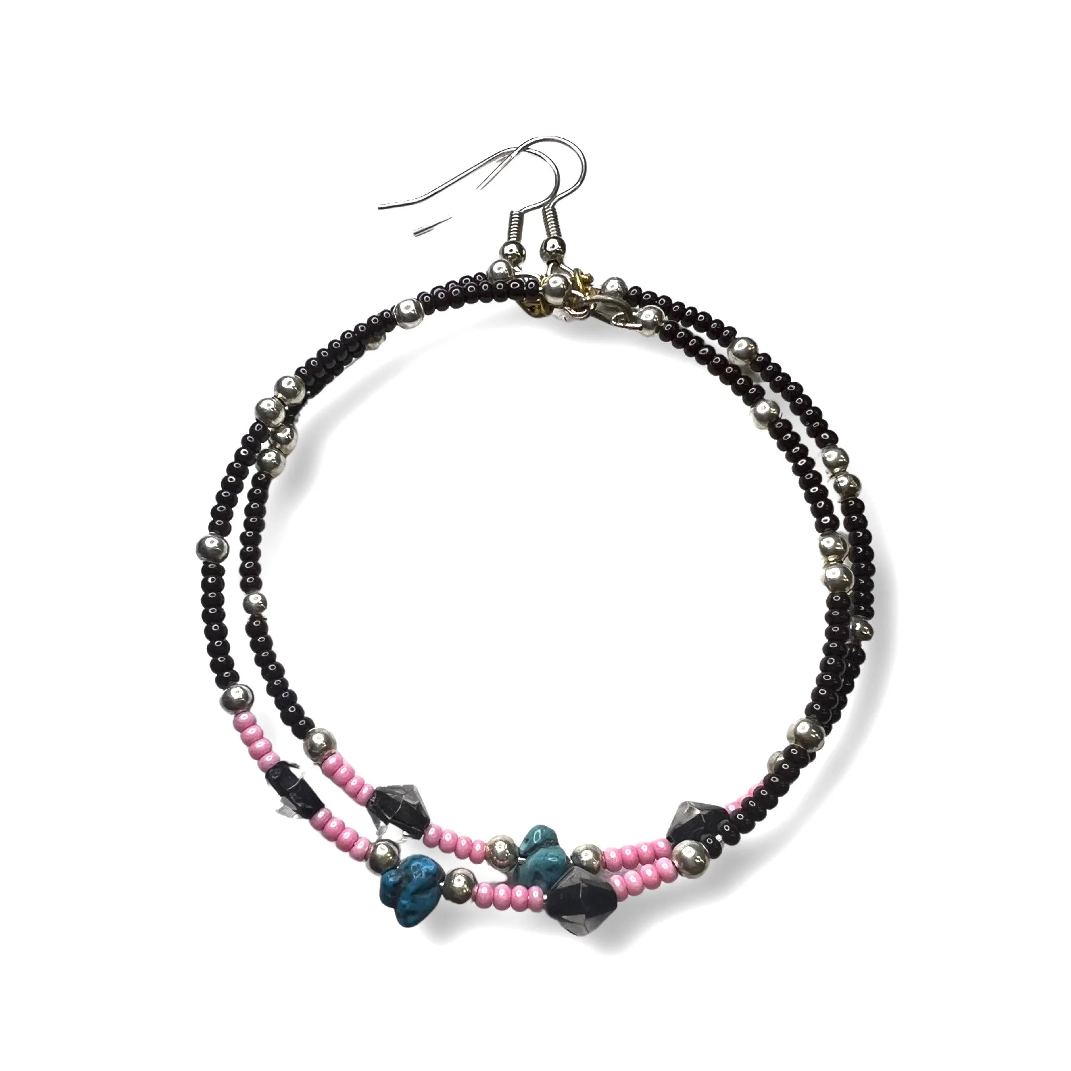 NB Beaded Earrings