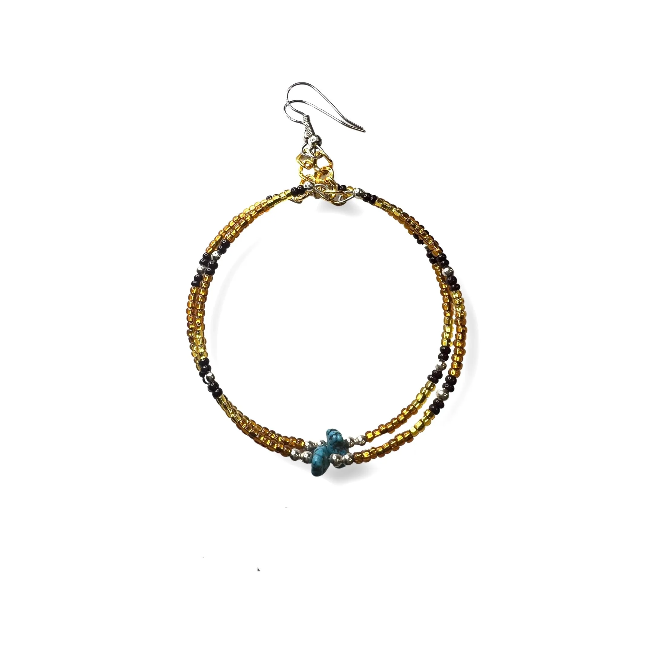 NB Beaded Earrings