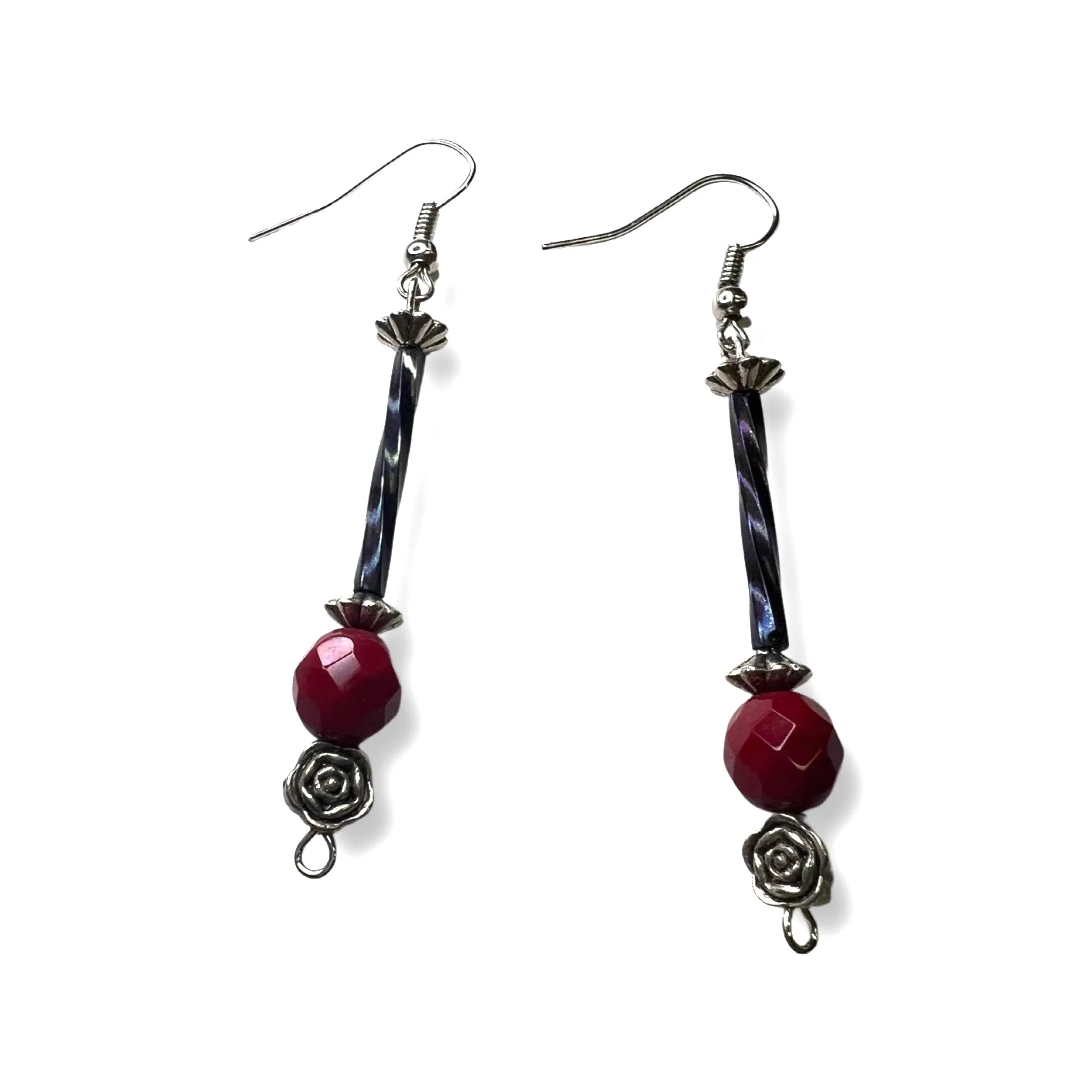NB Beaded Earrings