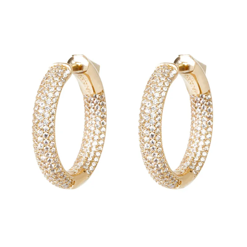 Nickho Rey - Mini Tire Hoops in Unique Color