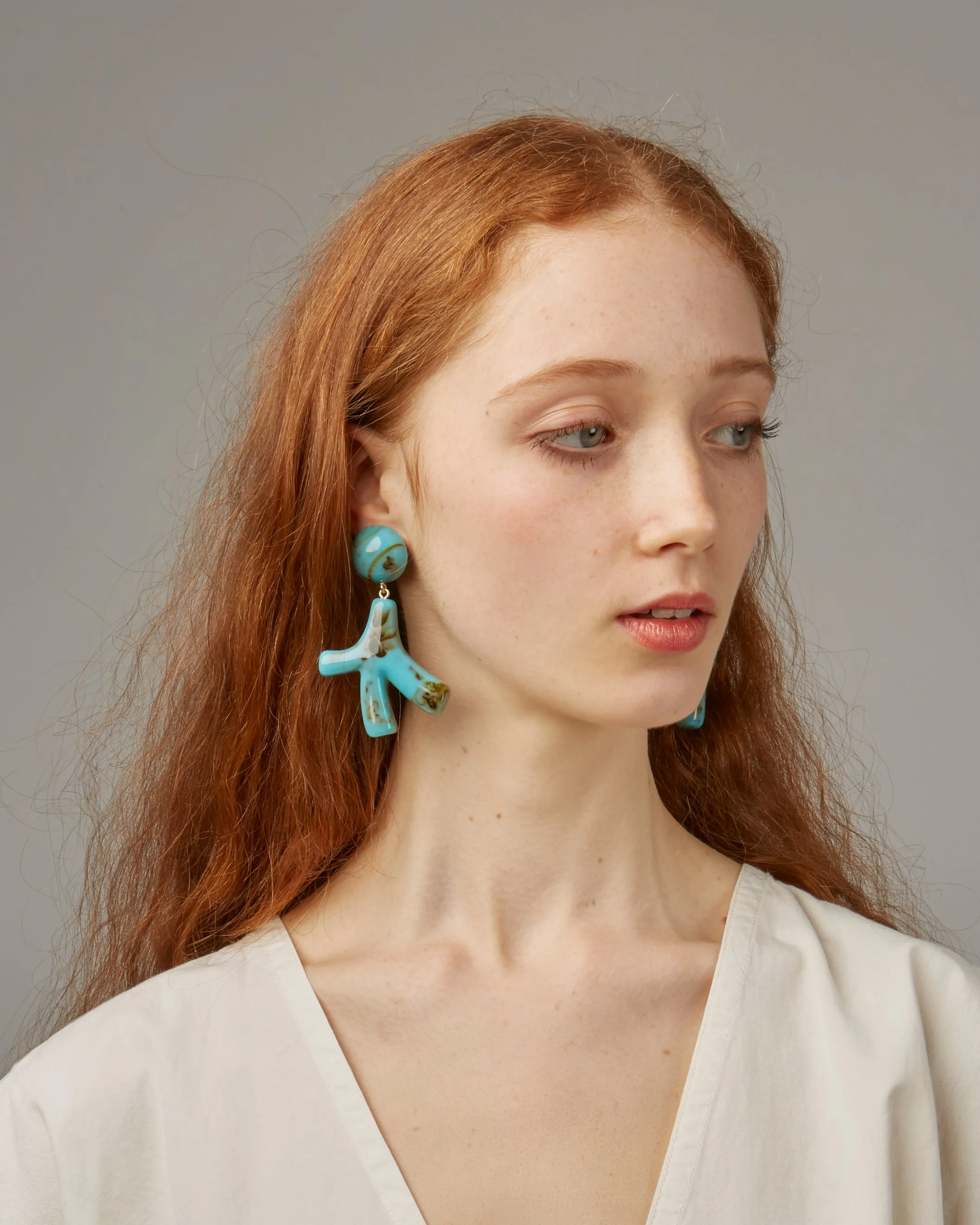 Noemie Earrings in turquoise