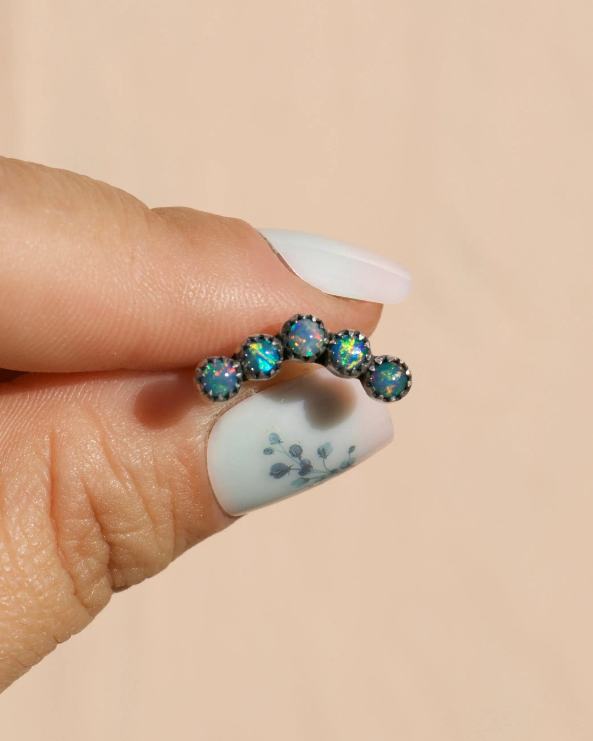 Opal Cartilage Earring