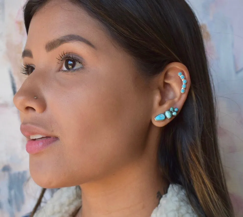 Opal Cartilage Earring