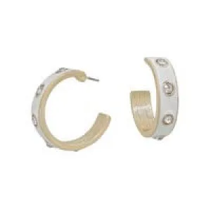 Pam hoop earrings