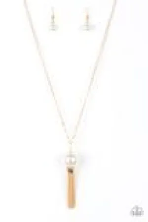 Paparazzi - Belle Of The BALLROOM - Gold Necklace