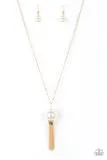 Paparazzi - Belle Of The BALLROOM - Gold Necklace