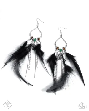 Paparazzi Living on the Wild Side - Multi Earrings