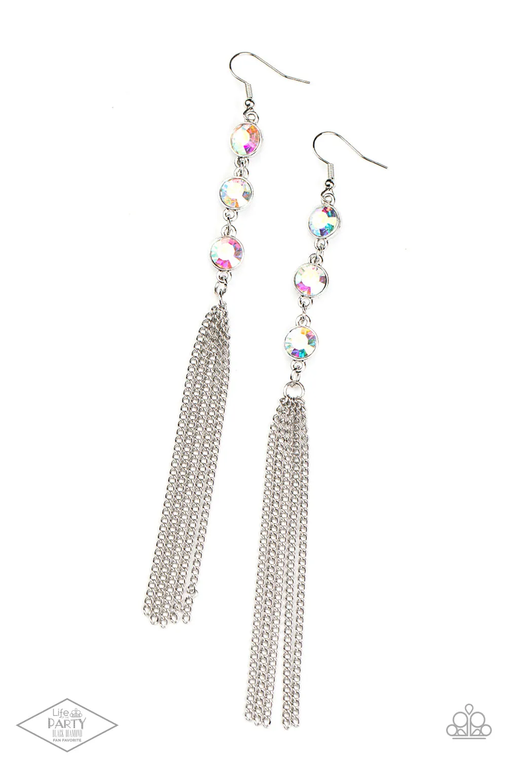 Paparazzi Moved to TIERS - Multi Earrings