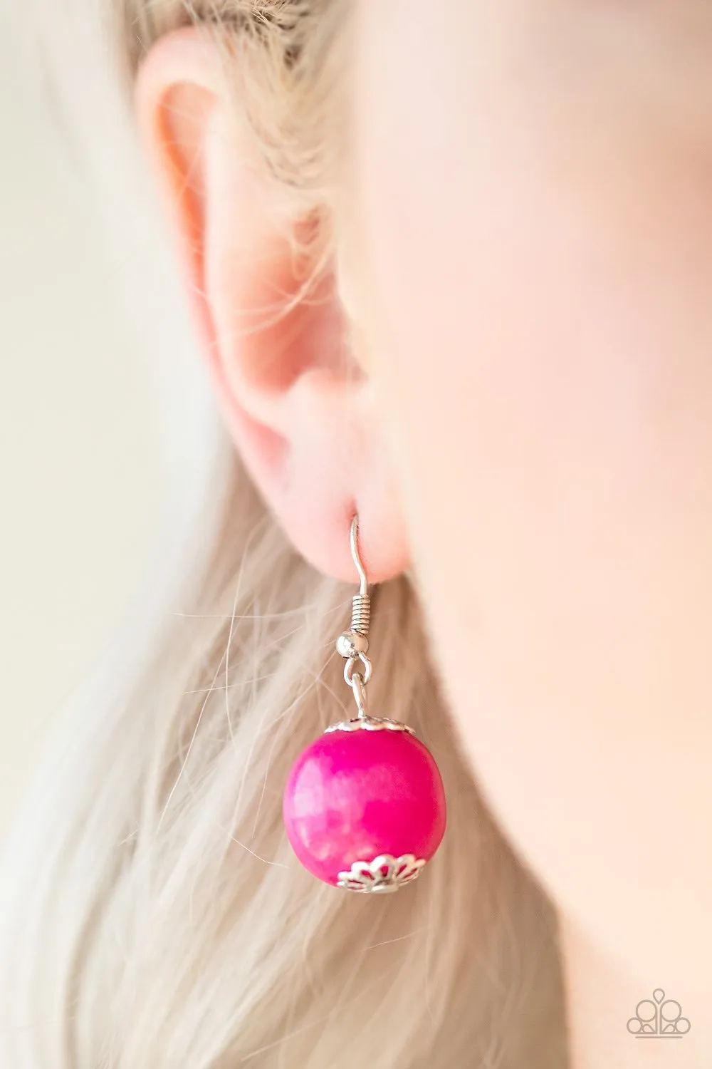 Paparazzi Oh My Miami Necklace Pink