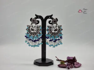 Peacock Flair Earrings
