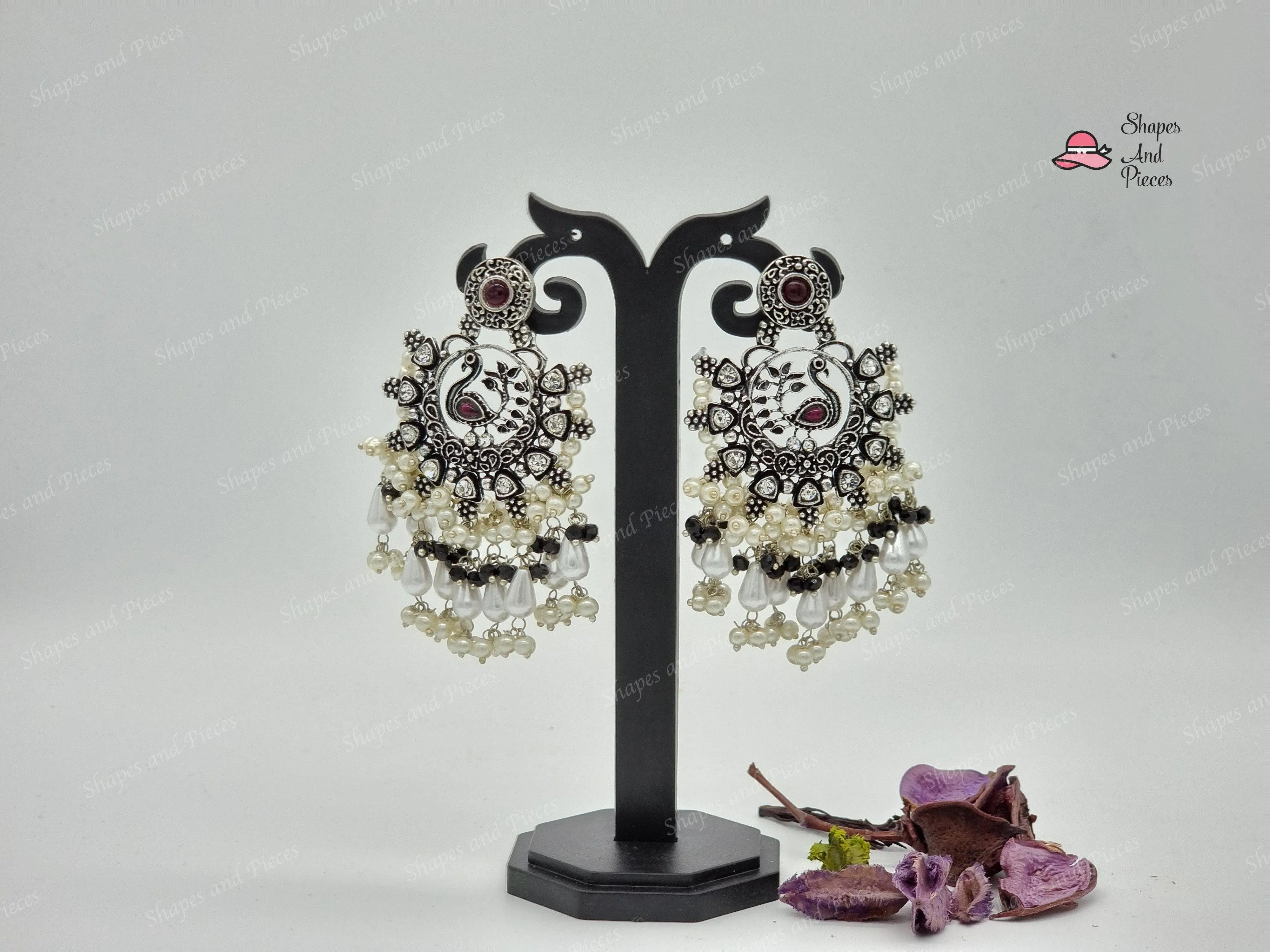 Peacock Flair Earrings