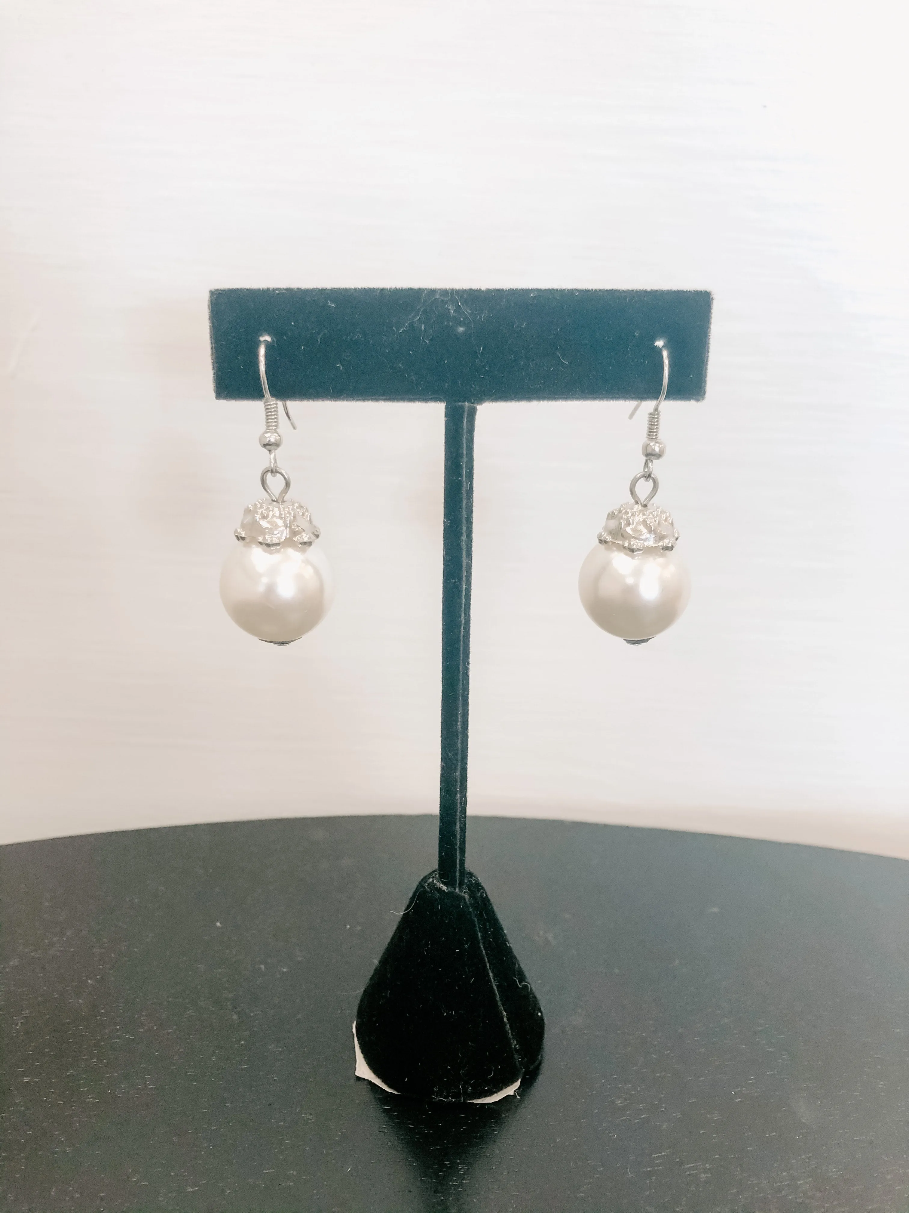 Pearl Crystal Earrings