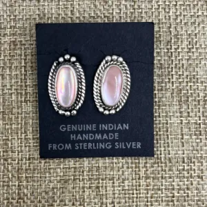 Pink Shell Earrings
