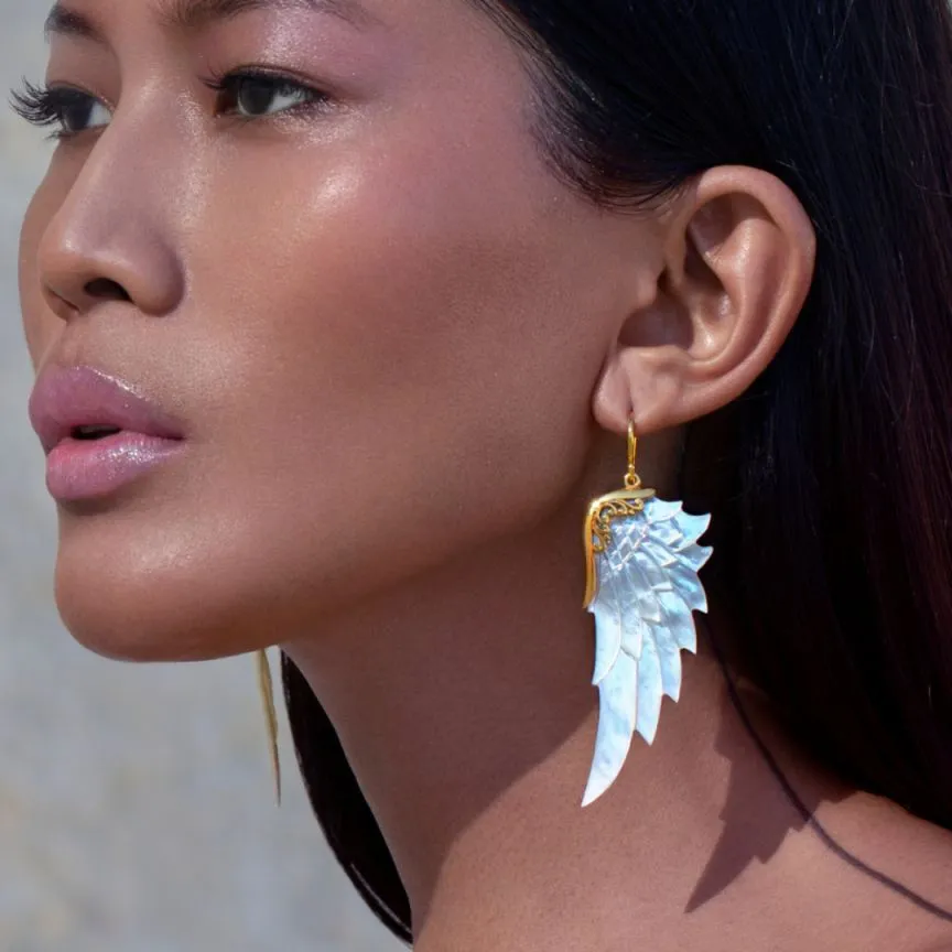 Purist Gold Earrings (Large)