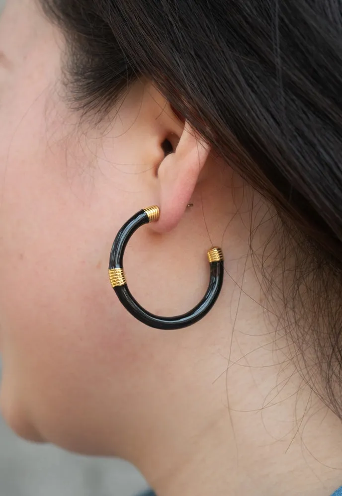 Radiate Hope Hoops - Black